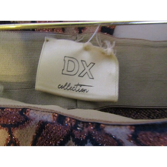 DX Collection Pantsuit Retro Sweater Top Flare Pants Metallic Made In Italy M - Picture 10 of 10